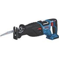 Bosch Professional BITURBO Cordless Reciprocating Saw GSA 18V-28 (Batteries and Charger not Included, in Cardboard Box), Blue, 06016C0000