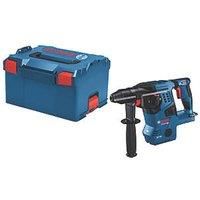 Bosch Professional 18V System Cordless Rotary Hammer GBH 18V-28 C (with SDS Plus, 3.3 J Impact Energy, Vibration Control, Kickback Control, 3 Work Modes, in L-BOXX)