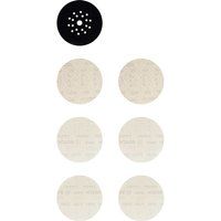Bosch Expert M480 225mm Net Abrasive Dry Wall Sanding Disc 225mm Assorted Pack of 7