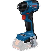 Bosch Professional 18V System Cordless Impact Driver GDR 18V-220 C (up to 3,400 RPM, Torque of 220 Nm, brushless Motor, Without Batteries and Charger, incl. 1 x Belt Clip, 1 x bit Holder)
