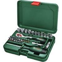 Bosch 1600A02BY1 Ratchet 1/4" & Universal Screwdriver Set