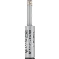 Bosch Pro Ceramic Dry Tile Drill Bit 7mm 33mm Pack of 1