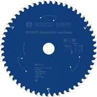 Bosch EXPERT Cordless Aluminium Circular Saw Blade 165 x 20 x 54T in Blue Plastic