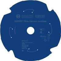 Bosch EXPERT Cordless Fibre Cement Circular Saw Blade 165 x 20 x 4T in Blue