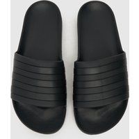 Adidas Unisex Adults’ Adilette Aqua Beach & Pool Shoes, Black (Negro 000), 7 UK