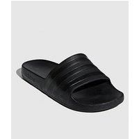 Adidas Unisex Adults’ Adilette Aqua Beach & Pool Shoes, Black (Negro 000), 7 UK