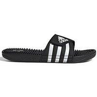 Adidas Unisex Adult's Adissage Beach & Pool Shoes, Black (Core Black/Ftwr White), 11 UK (46 EU)