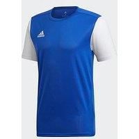 adidas Men/'s Estro 19 Jsy JERSEY SHORT SLEEVE , Bold Blue, M UK
