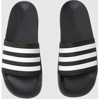 adidas Unisex Kids’ Adilette Shower K Shoes, Black, 5 UK