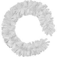 Christmas Garland White Green Xmas Decoration Home Door Wreath Holiday Hanging