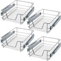 Kitchen Wire Drawer Baskets Pullout Bedroom Drawer Storage Cabinets Larder