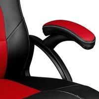 Tyson Office Chair - gaming chair, office chair, chair - black/red
