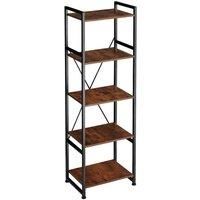 Bookcase Manchester with 5 shelves