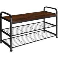 Shoe Storage Rack | 3 Shelves Organiser Cabinet Storage Hallway Boxes Tall Wall