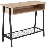 Sideboard Tralee - tabletop, storage compartment and grid shelf