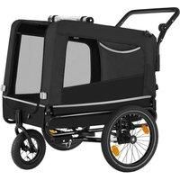 Dog Bike Trailer Bicycle Transport Wagon Dogs Stroller Jogger Folding Pet Cart