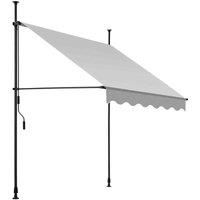 Awning Retractable Canopy Garden Weather Protection Sun Shade Roof Easy Install