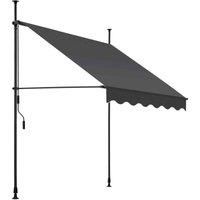 Awning Retractable Canopy Garden Weather Protection Sun Shade Roof Easy Install