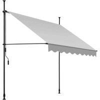 Awning Retractable Canopy Garden Weather Protection Sun Shade Roof Easy Install