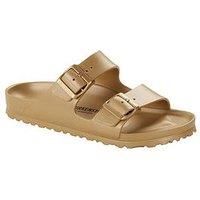 Birkenstock Arizona Eva Flat Sandals - Gold