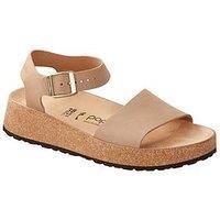 Birkenstock Glenda Lenb Sandal - Beige
