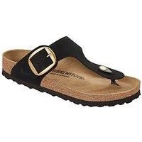 Birkenstock Gizeh Big Buckle Nu Sandal - Black