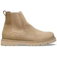 Birkenstock Men'S Highwood Suede Chelsea Boots - Beige