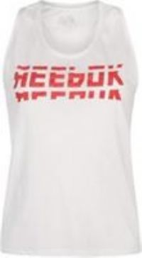 Reebok Wor Myt Graphic Women's Tank Top, Womens, Top, DU4873, White, S