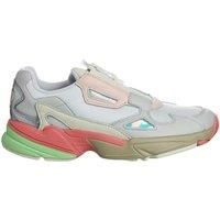 adidas Falcon Zip Lace-Up White Synthetic Womens Trainers EG6740