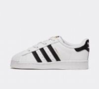 adidas Unisex_Kid Superstar EL I Gymnastics Shoe, FTWR White Core Black FTWR White, 2 UK