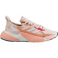 Lace-Up Orange Synthetic Trainers