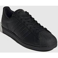 adidas Originals Men's Superstar' Sneaker, Core Black, 3 UK