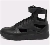 Maison Margiela x Reebok Project O CL GL Hi Top Leather Tabi Sneaker Black 5.5