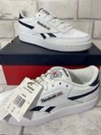 Reebok Trainers Club C Revenge size UK 5 BNIB Men's white tennis shoes sneakers