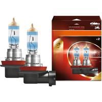 OSRAM NIGHT BREAKER 220, H11, 220% more brightness, halogen headlight lamp, 64211NB220-2HB, Folding Box (2 lamps), white