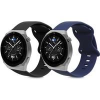 kwmobile GT3 46mm GT3 46mm 42mm 46mm 2) 14-19.8 cm Black/Lavender