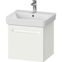 Duravit No.1 Duravit No 1 Vanity Unit Wall Hung White Matt 1 Drawer 490Mm