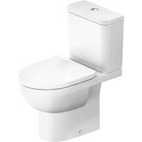 Duravit No.1 Duravit No.1 Close Coupled Toilet Pan White Horizontal Outlet Floorstanding, White