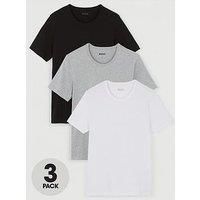 BOSS Men/'s T-Shirt VN 2P CO, New-White100, S (Pack of 2)
