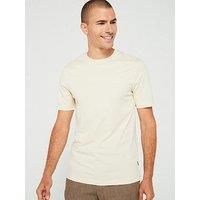 BOSS Mens Thompson 01 Cotton-Jersey Logo T-Shirt in a Regular fit