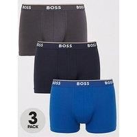 BOSS Men 3P Power 10242934 01 Navy/Blu/Grey487 Small