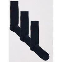 Hugo Hugo Bodywear 3 Pack Rs Uni Crew Socks - Dark Blue