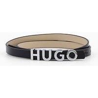 BOSS Women/'s Amelia-H_Sz25 Belt, Black1, 80