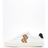 BOSS aiden trainers in white