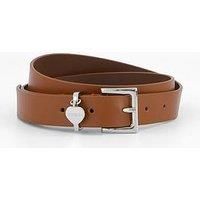 BOSS Women/'s Amelia-H_Sz25 Belt, Medium Brown215, 95