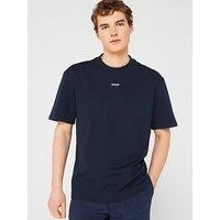 HUGO Men's Dapolino Logo T-Shirt, Blue