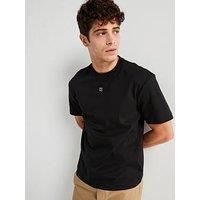 HUGO  Dalile  men's T shirt in Black