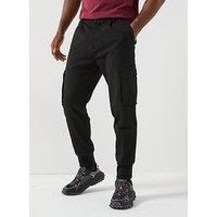 Hugo Glavin241 Cuffed Cargo Pants - Black