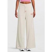Boss Wide Leg Jog Pant - White