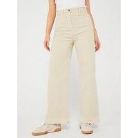 Boss Orange Tola Wide Leg Trouser - Beige